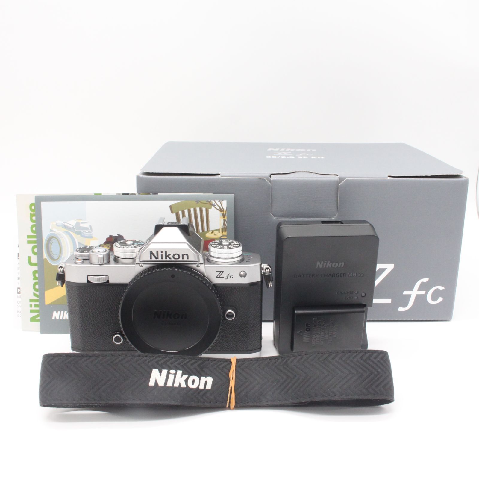 1364ショット！嬉しい本箱(キット)付き！■ほぼ新品■ Nikon Zfc シルバー