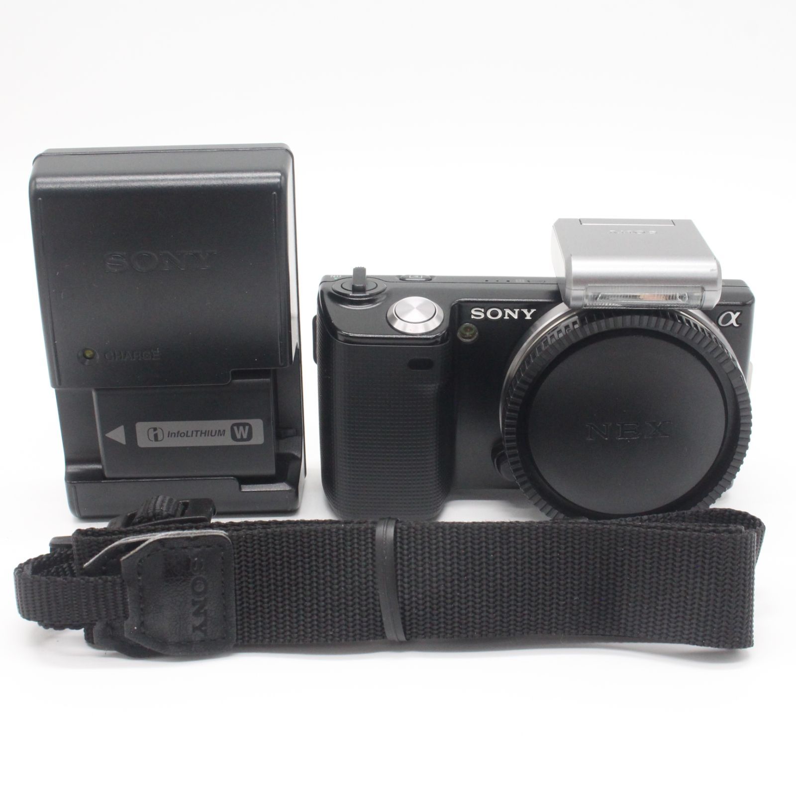 5502ショット！■実用品■ SONY NEX-5 ブラック ボディ