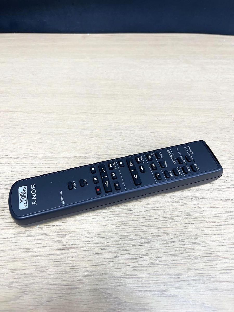 SONY ソニー ダブルカセットデッキ TC-WE505/TC-WE475/TC-WE435用
