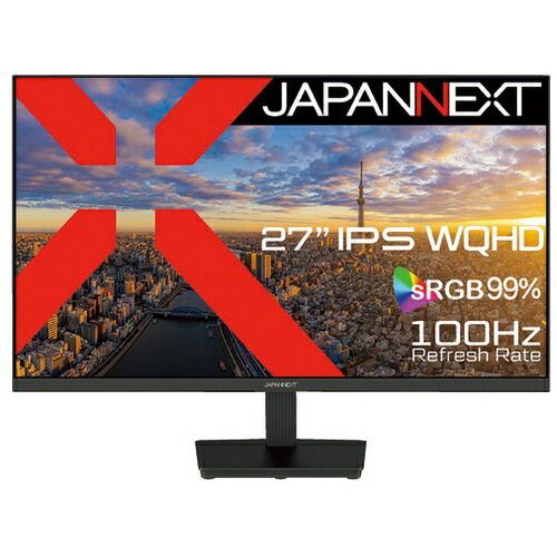 液晶モニター 27型 JN-IPS273WQHDJN-IPS273WQHD【ＪＡＰＡＮＮＥＸＴ】【メーカー取寄品のため、返品キャンセル不可】