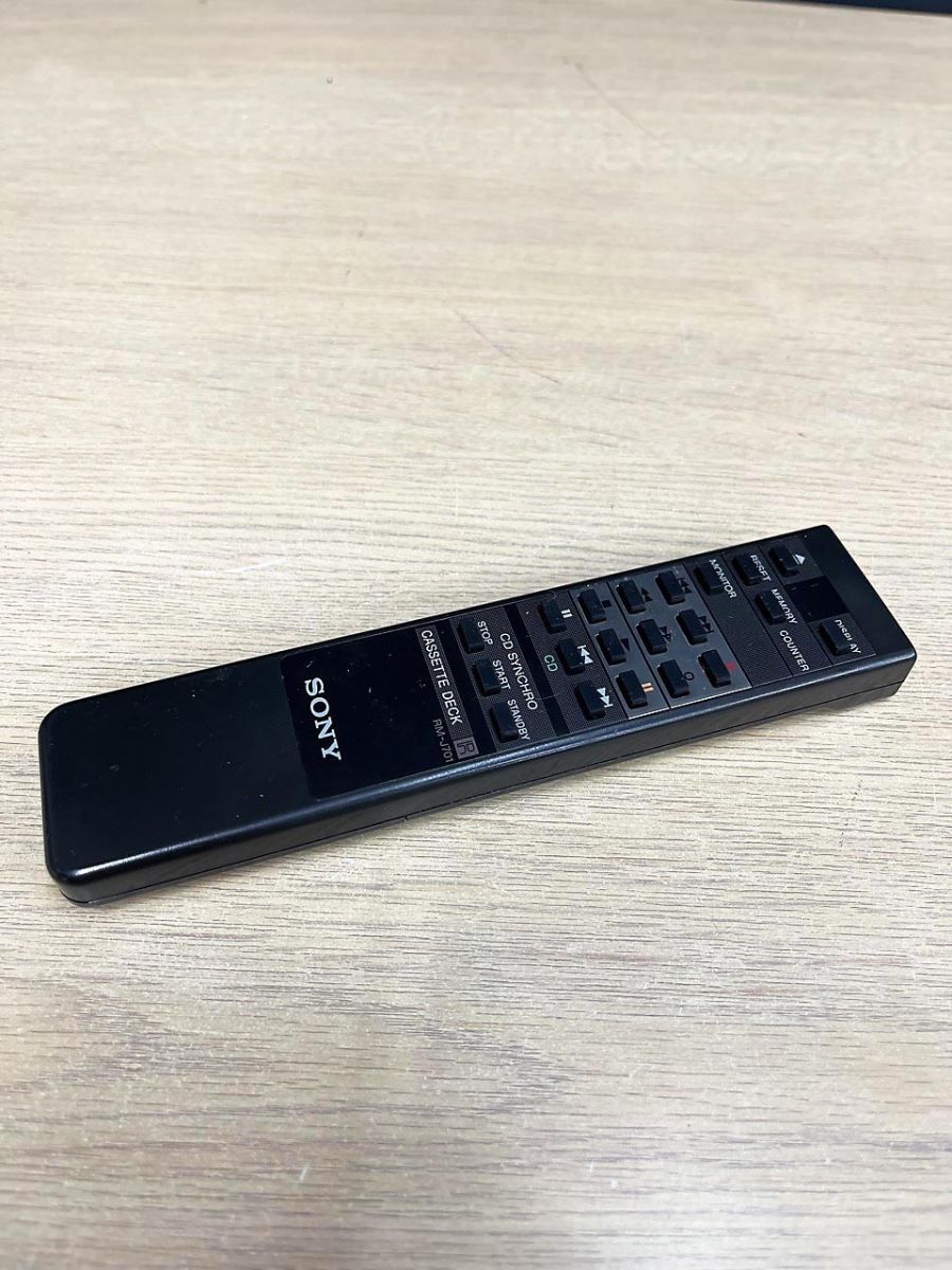 SONY ソニー カセットデッキ用 リモコン RM-J701 - メルカリ