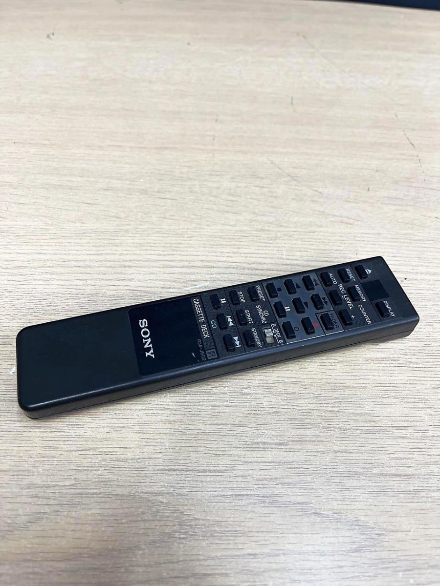 SONY ソニー カセットデッキ用 リモコン RM-J902 - メルカリ