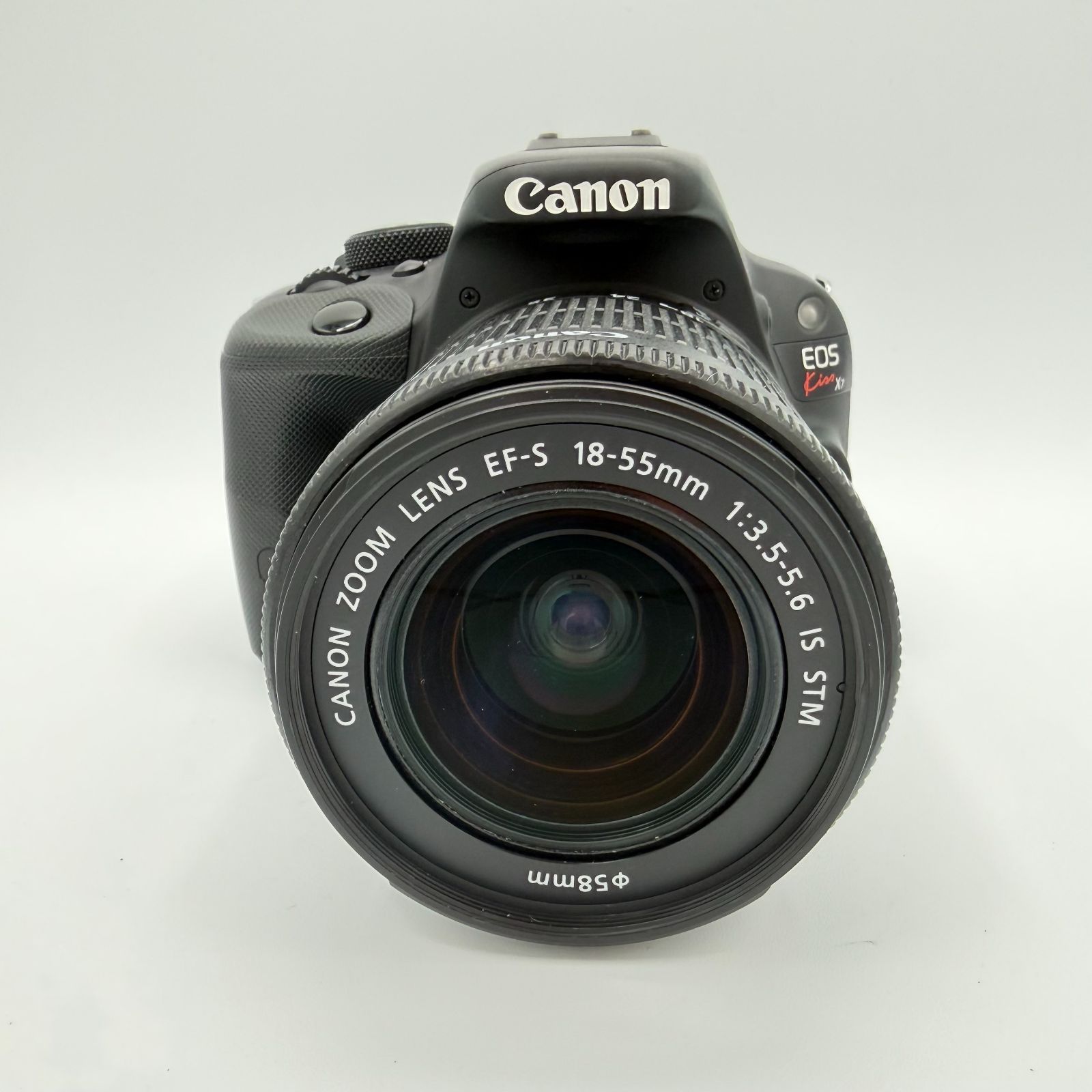 Canon EOS Kiss X7 EF-S 18-55mm IS STM スマホ転送OK 初心者セット SD