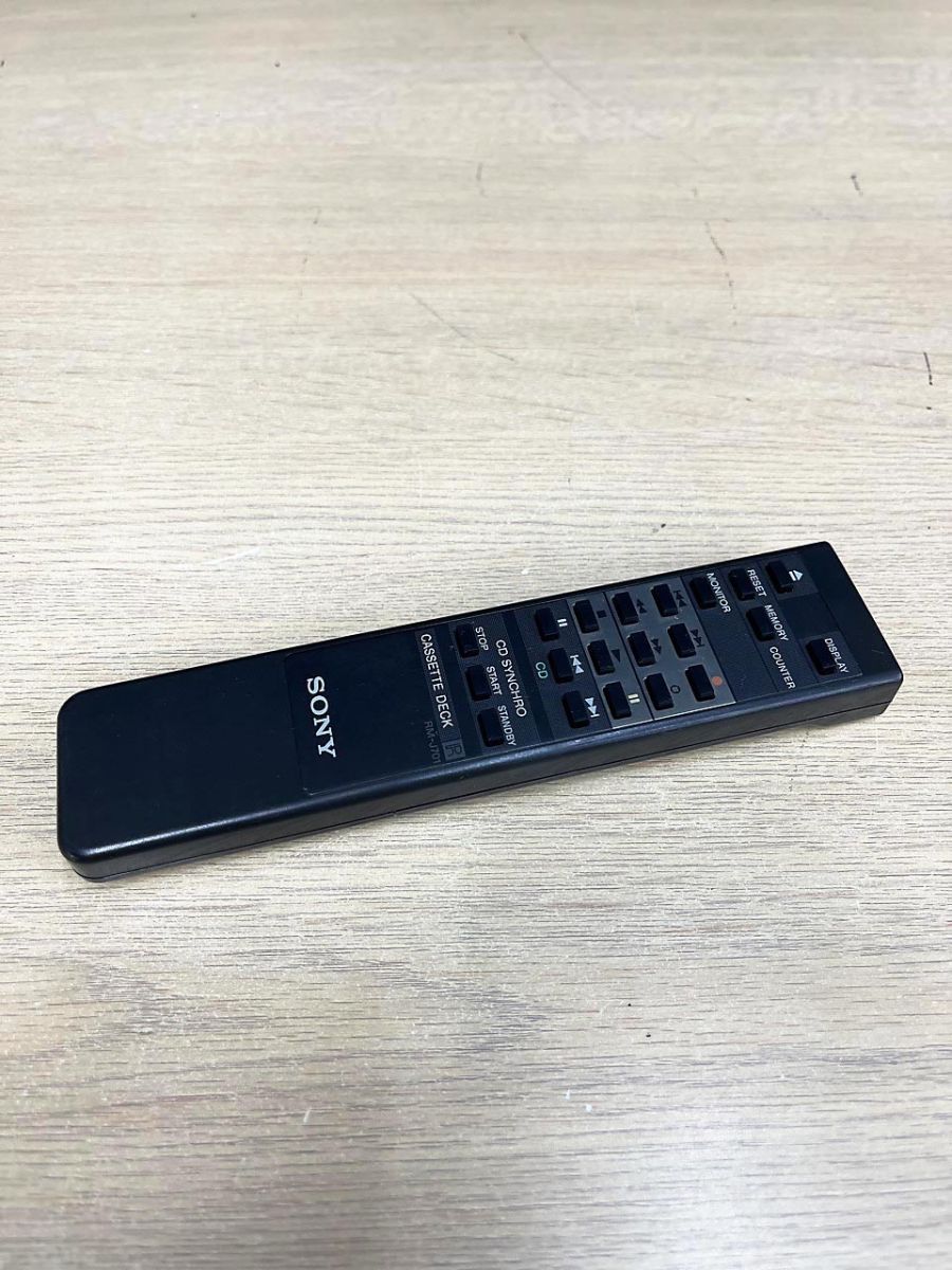 SONY RM-J701 カセットデッキリモコン SONY ソニー カセットデッキ用 リモコン RM-J701 - メルカリ