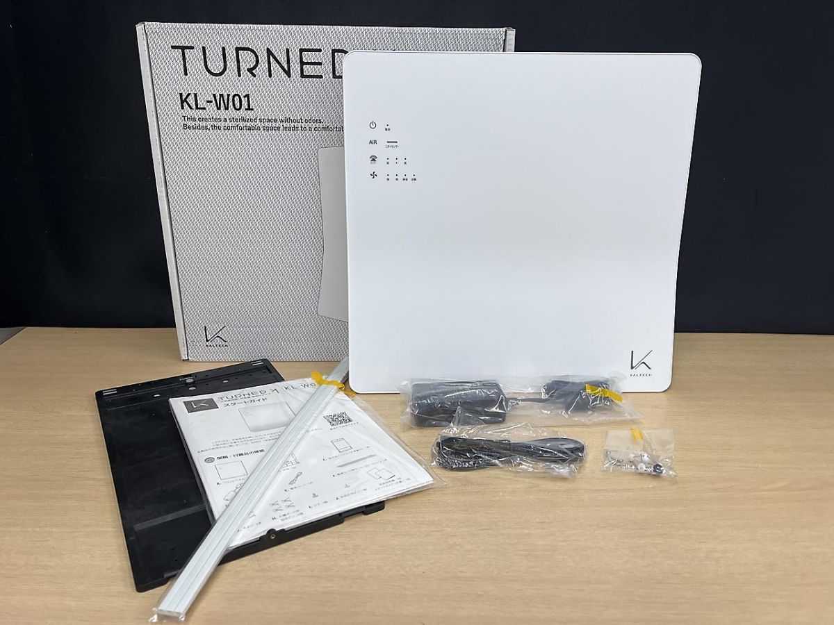 【未使用品】 KALTECH カルテック 光触媒除菌脱臭機 空気清浄器 KL-W01Y-K ★