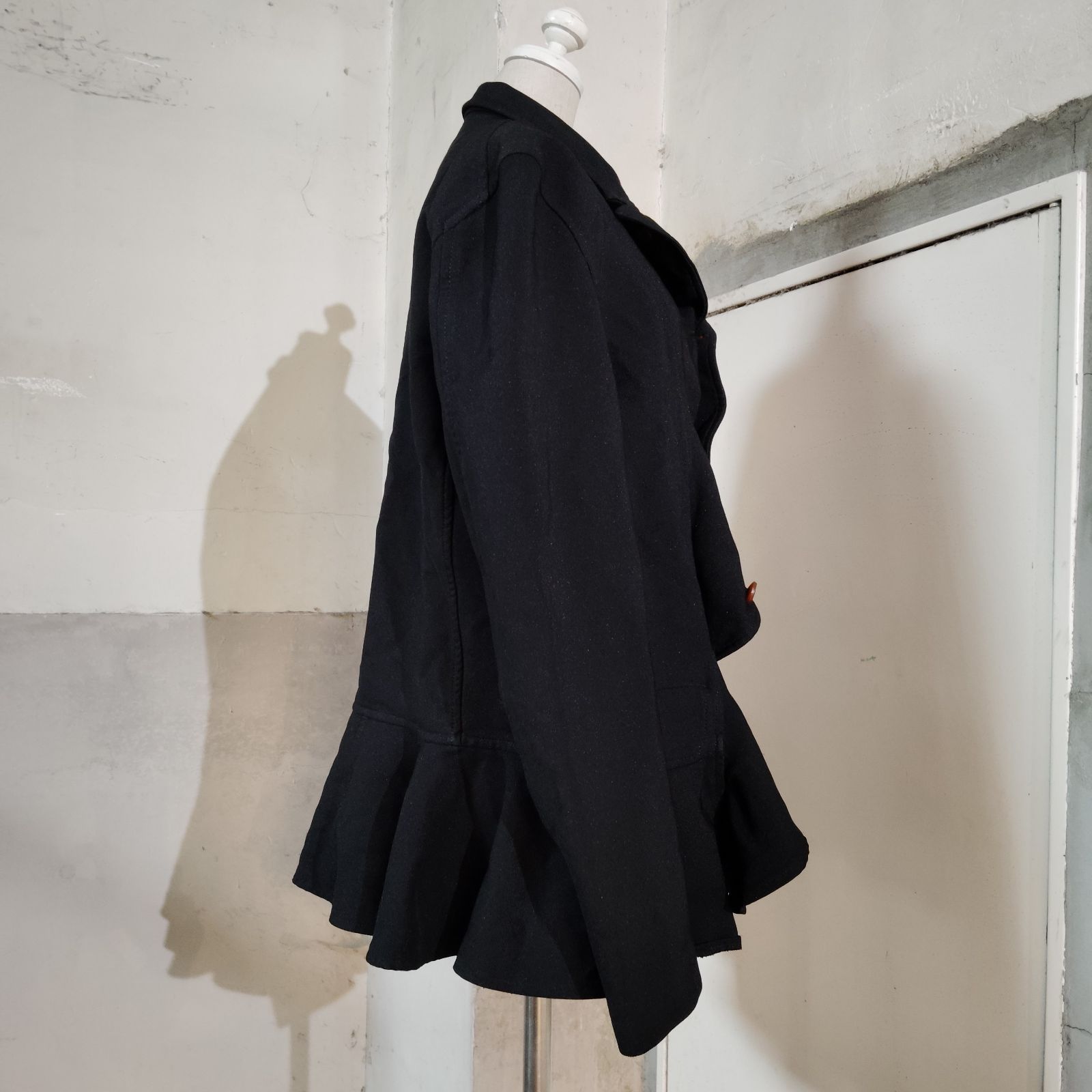 COMME des GARCONS SHIRT 23ss エステル縮絨フリルジャケット
