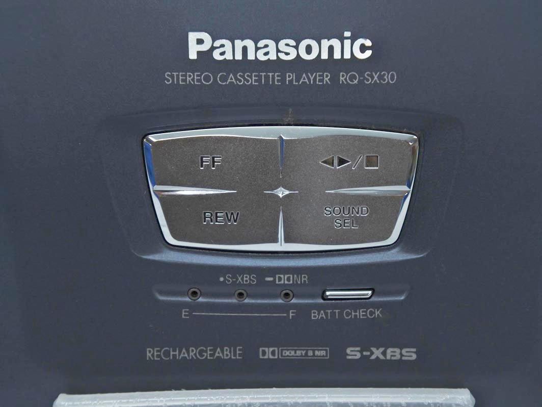 Panasonic パナソニック ステレオ カセットテーププレーヤー RQ-SX30