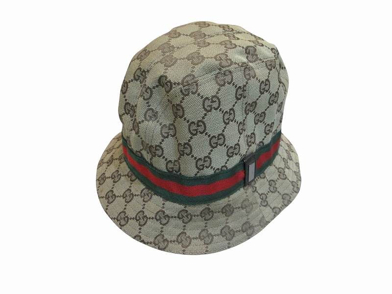 グッチ GUCCI 帽子バケットハット GGキャンバス レディース Sサイズ