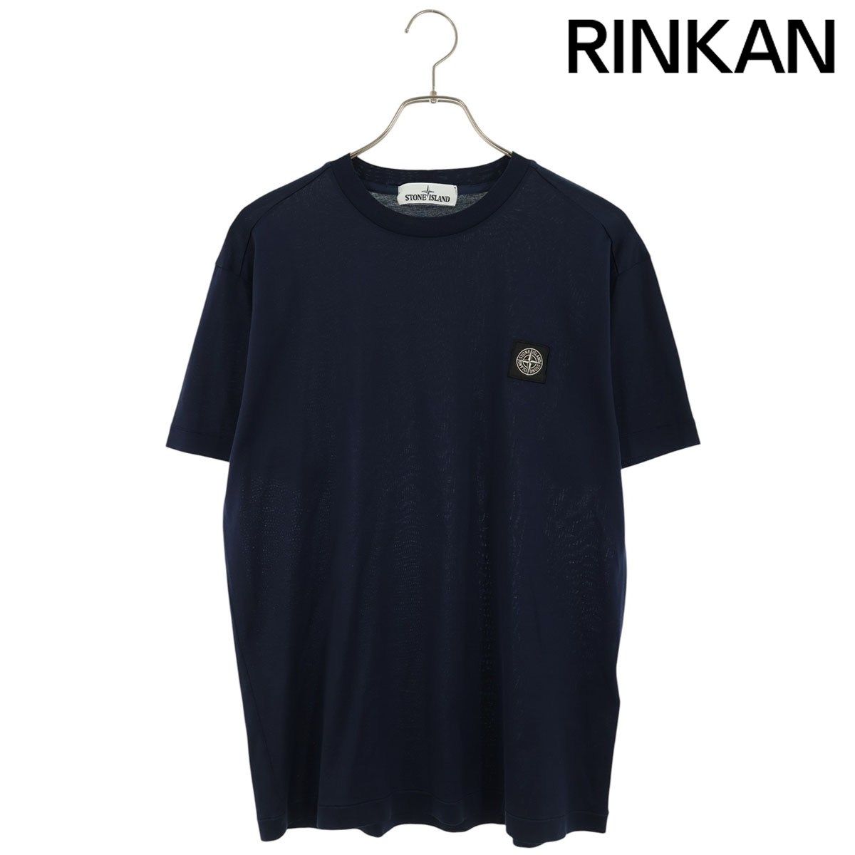 ストーンアイランド 701524113 ロゴワッペンコットンTシャツ メンズ M