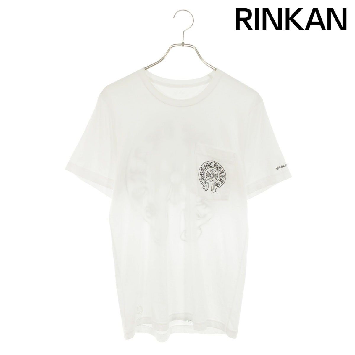 クロムハーツ CH T-SHRT/1 バックホースシュープリントTシャツ メンズ S