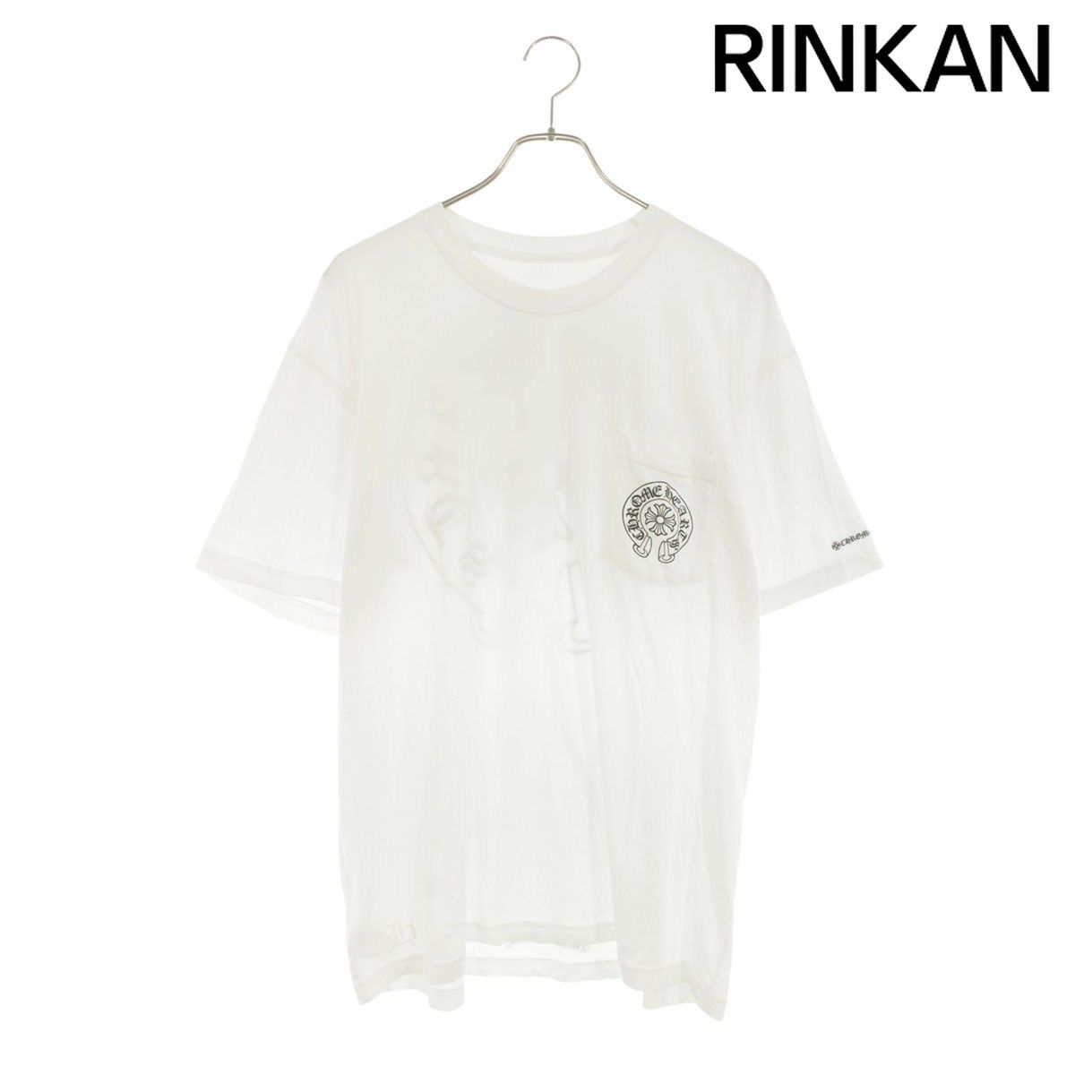 クロムハーツ CH T-SHRT/1 バックホースシュープリントTシャツ メンズ XL
