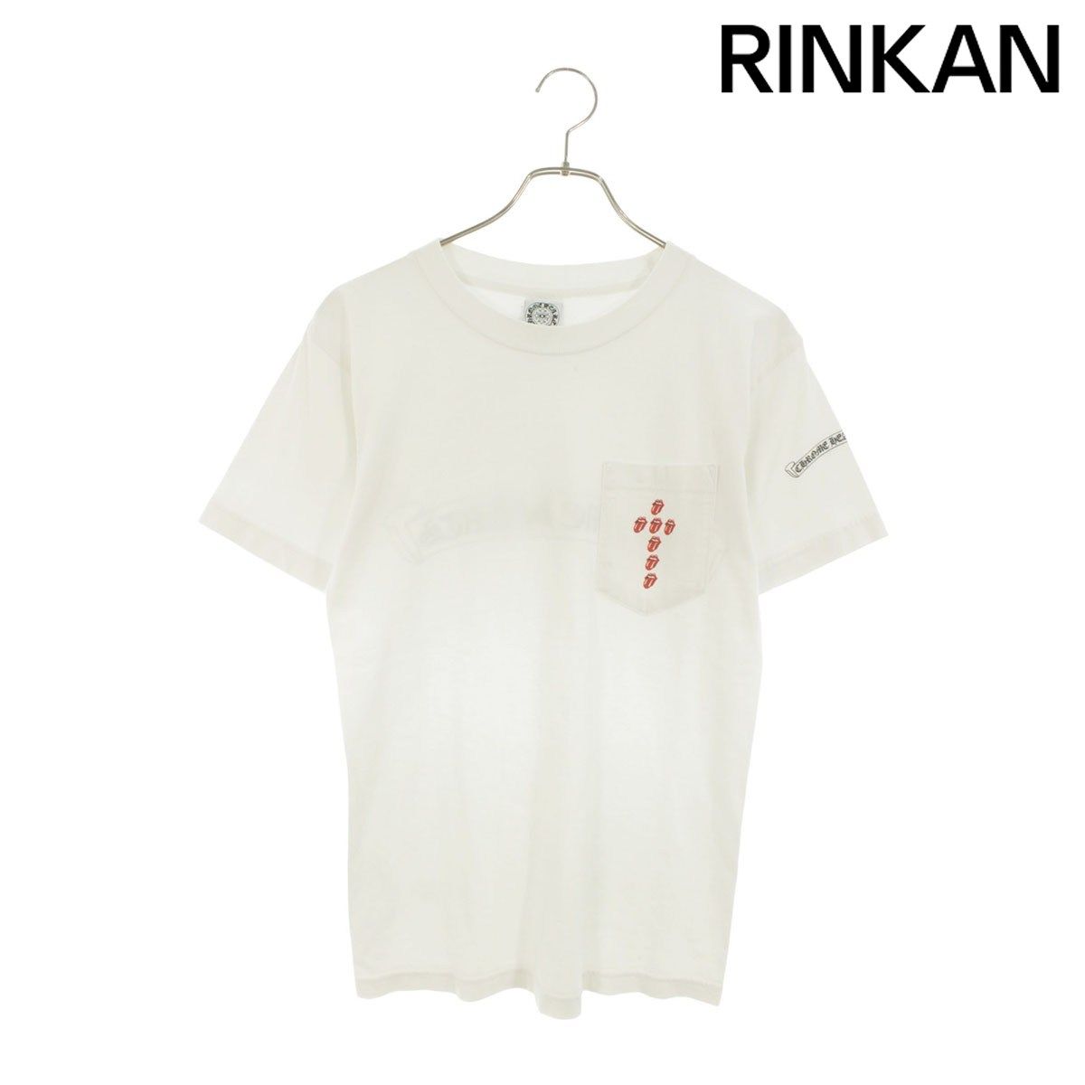 クロムハーツ LT T-SHRT/リップアンドタン オールドポケットTシャツ メンズ S