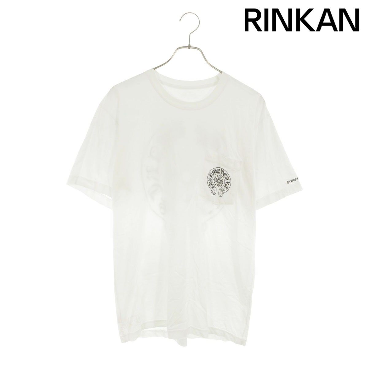 クロムハーツ CH T-SHRT/1 バックホースシュープリントTシャツ メンズ L