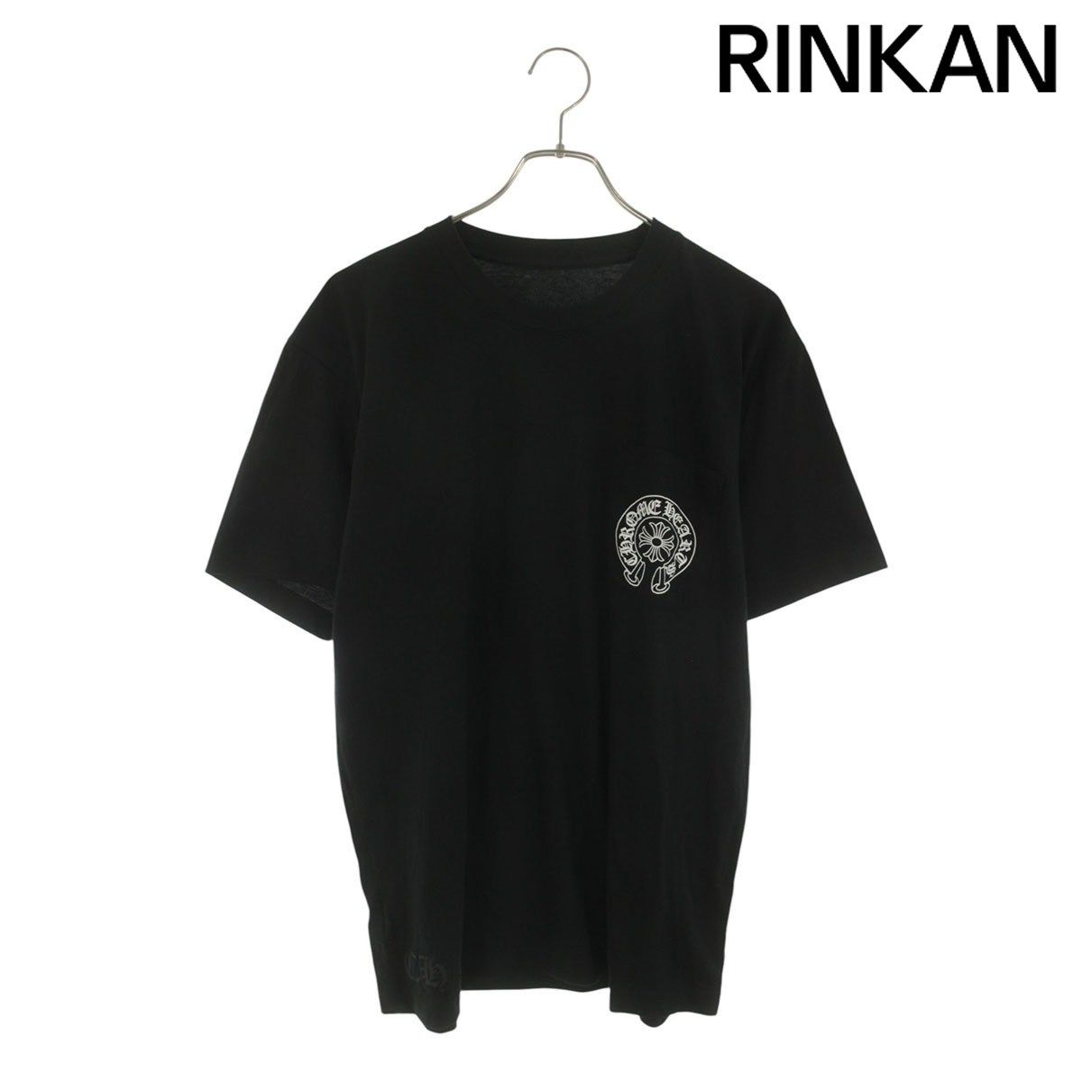 クロムハーツ CH T-SHRT/1 LTD 香港限定バックホースシュープリントTシャツ メンズ L