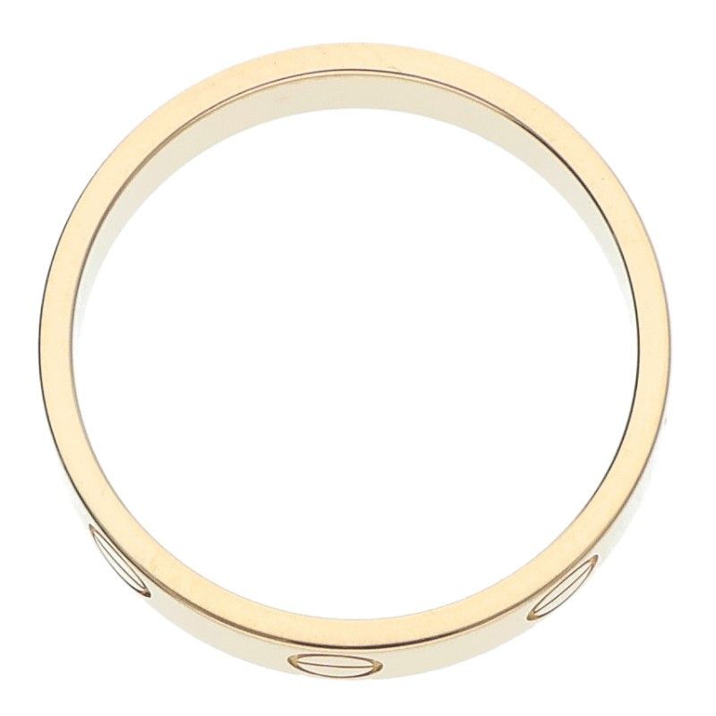 カルティエ MINI LOVE RING ミニラブリング K18YGミニラブリング