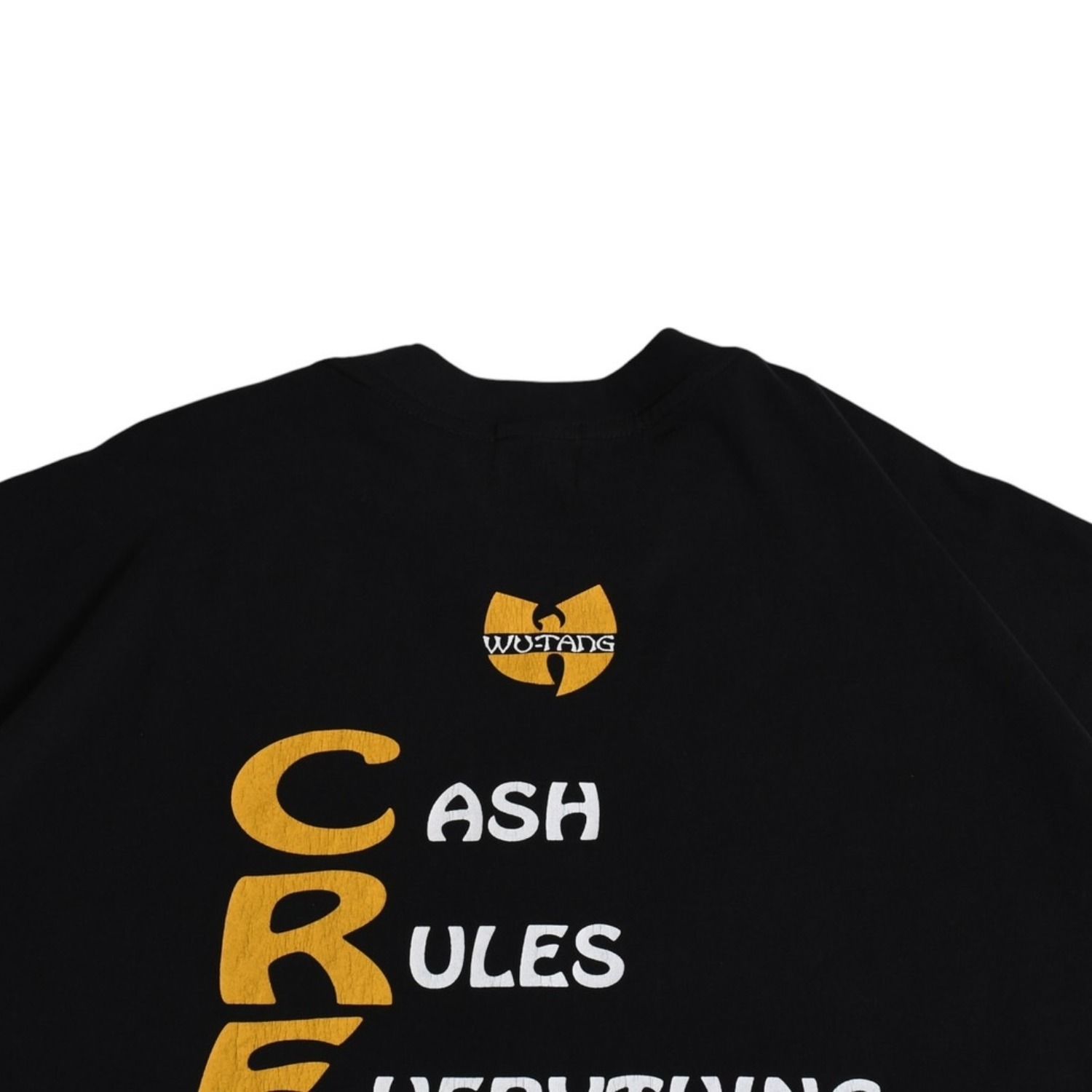 極美品 Wu-Tang Clan ウータンクラン オフィシャルTシャツ Wロゴ 