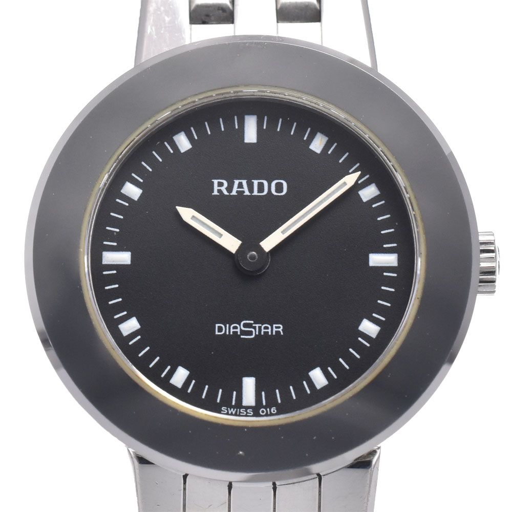 ラドー RADO 153.0342.3 ダイヤスター ブラック クォーツ レディース