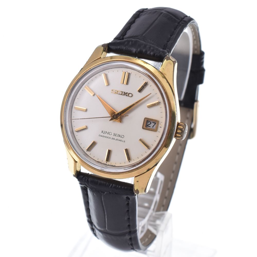 セイコー SEIKO 4402-8000 ヴィンテージ キングセイコー デイト