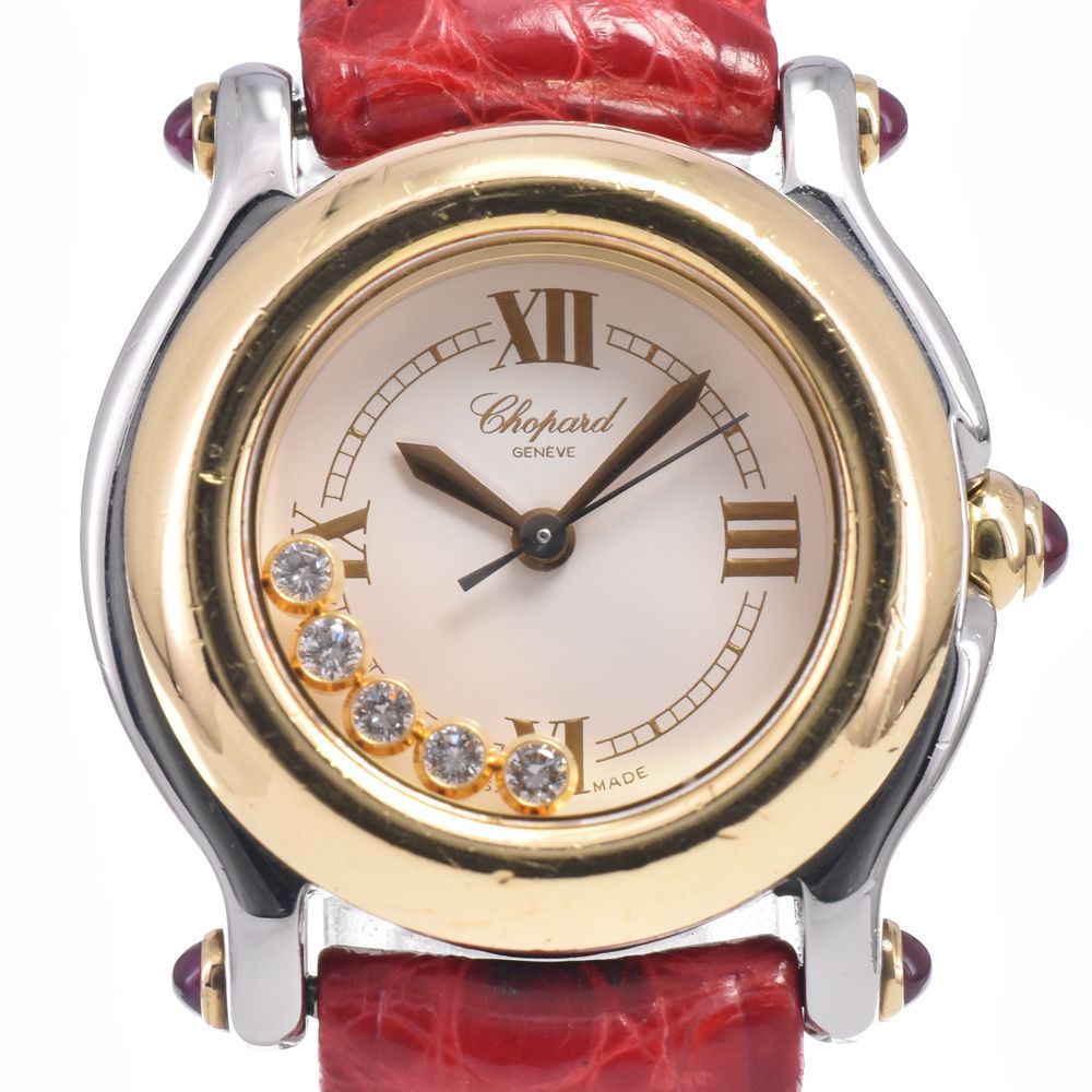 ショパール Chopard 27/8246-21 ハッピースポーツ 5P ダイヤ ホワイト