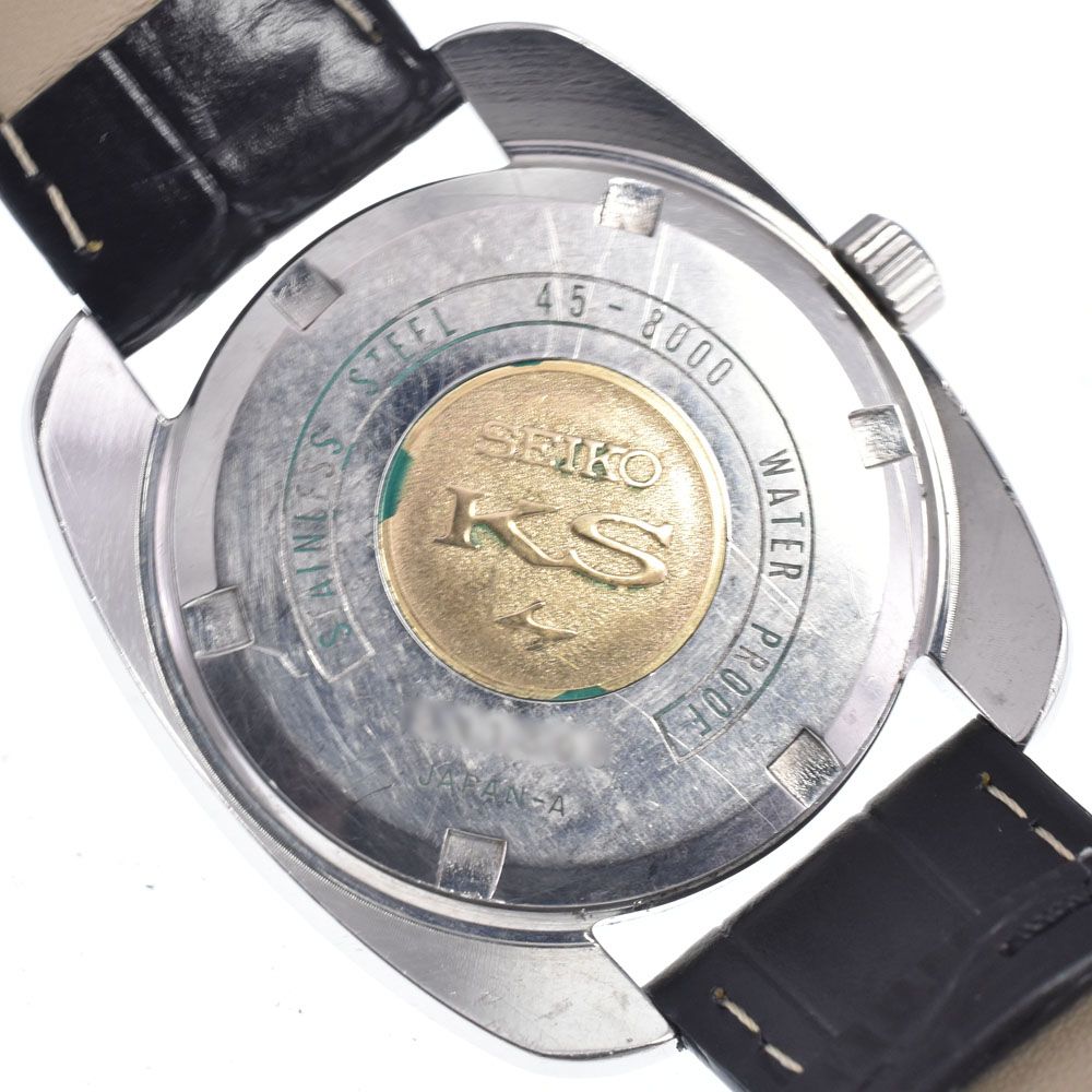 セイコー SEIKO 45-8000 キングセイコー ハイビート シルバー 手巻き