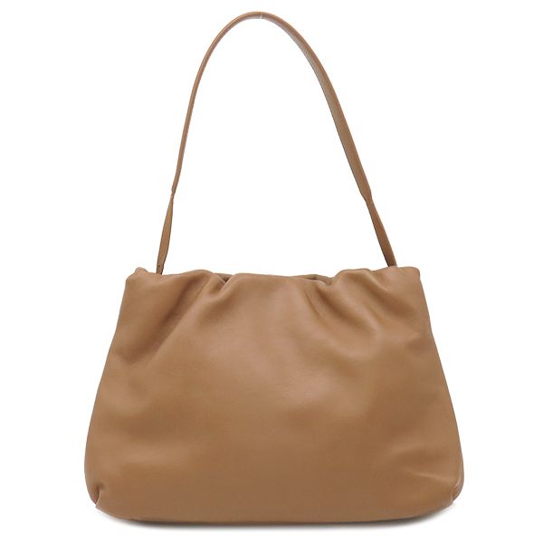 THE ROW ザ ロウ 2WAYバッグ BOURSE XL レザー フレンチベージュ ゴールド金具 ブルス クラッチ ショルダーバッグ 【保存袋】【中古】