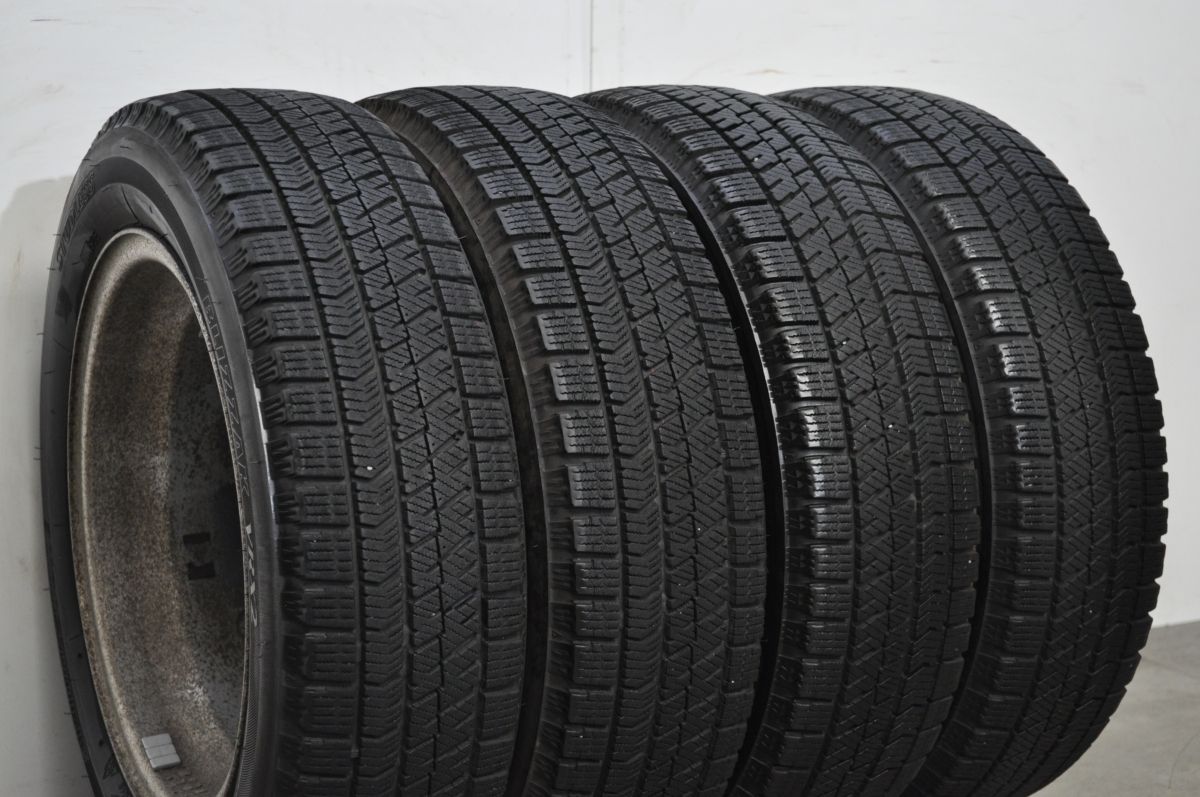 バリ溝】スズキ ワゴンR 純正 14in 4.5J +50 PCD100 ブリヂストン