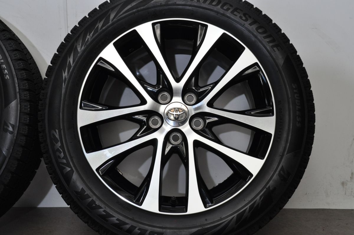 美品 バリ溝】トヨタ 50 エスティマ 純正 18in 7J +51 PCD114.3