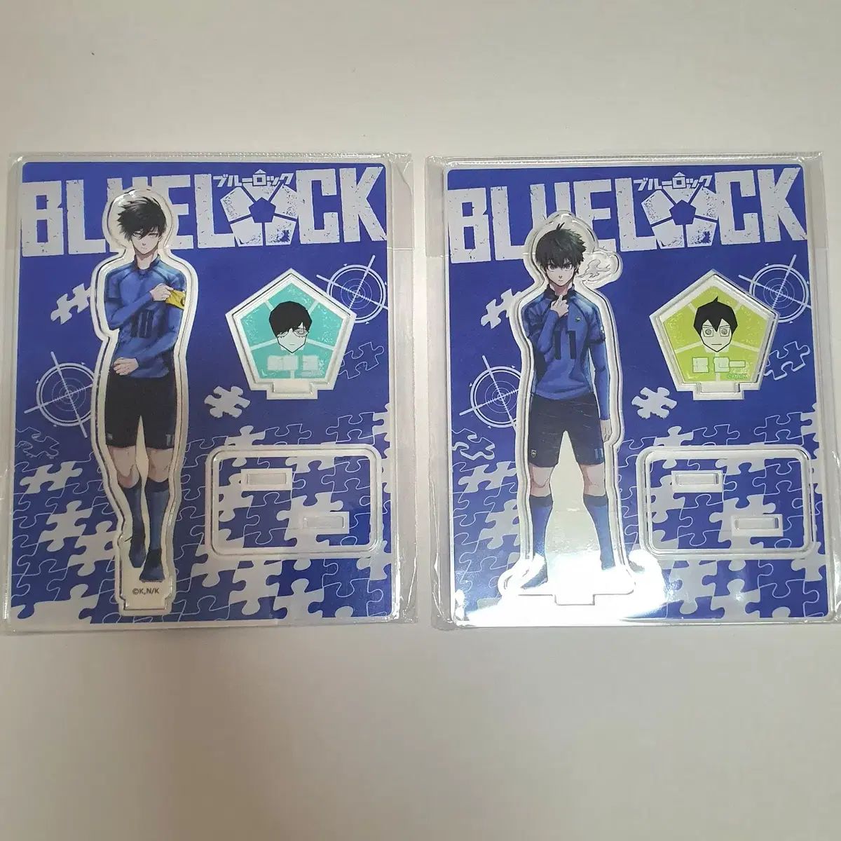 未開封/まとめ売り) ブルーロック 糸師 凛 潔 世一 原画アクリルスタンド