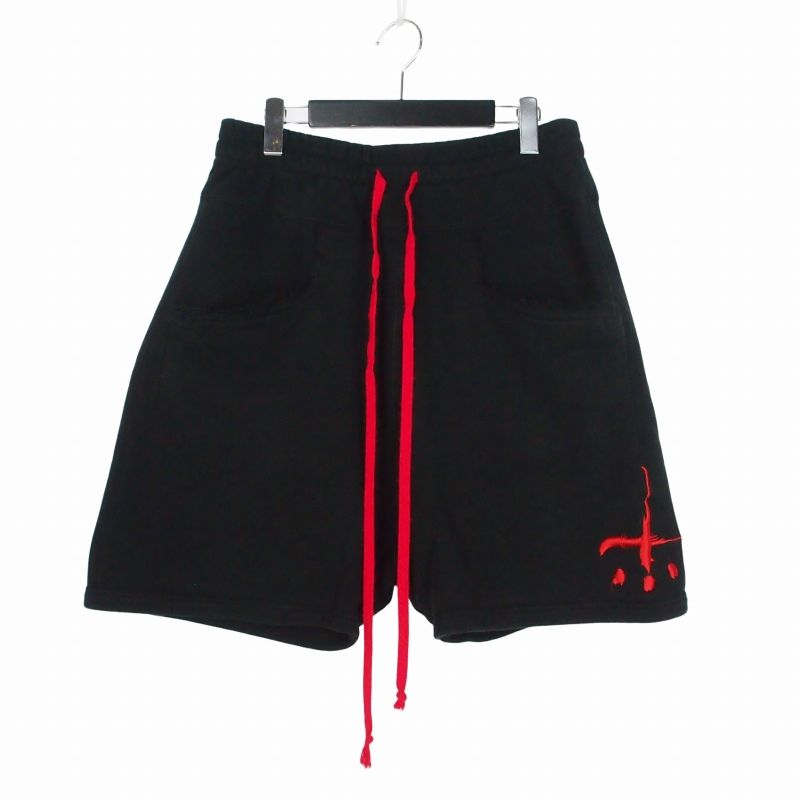 カタリスト CVTVLIST 22SS CTLS 3D LOGO USUAL SHORTS ユージュアル スウェット イージーショーツ ハーフパンツ ショートパンツ 2 ブラック 黒