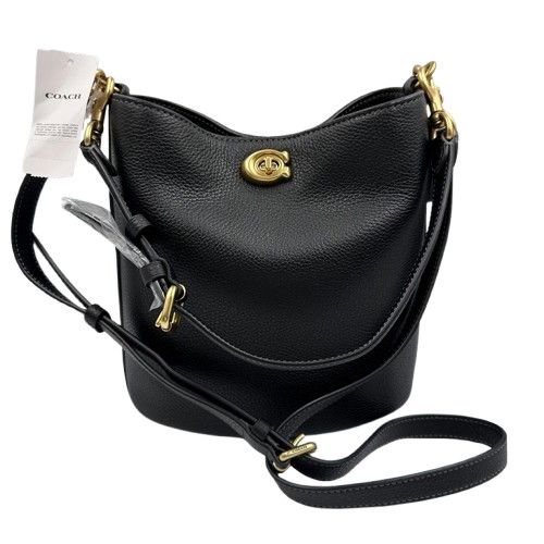 COACH コーチ ウィロウ ソフト バケット バッグ ショルダーバッグ CW625 ブラック