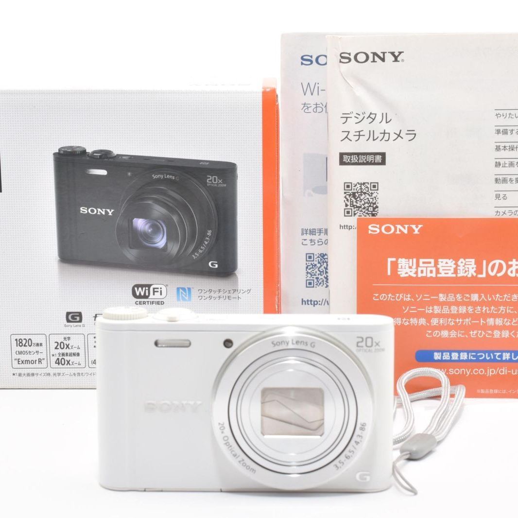 ★ソニー Sony Cyber-shot DSC-WX350 ホワイト ★ Y1641 #5235