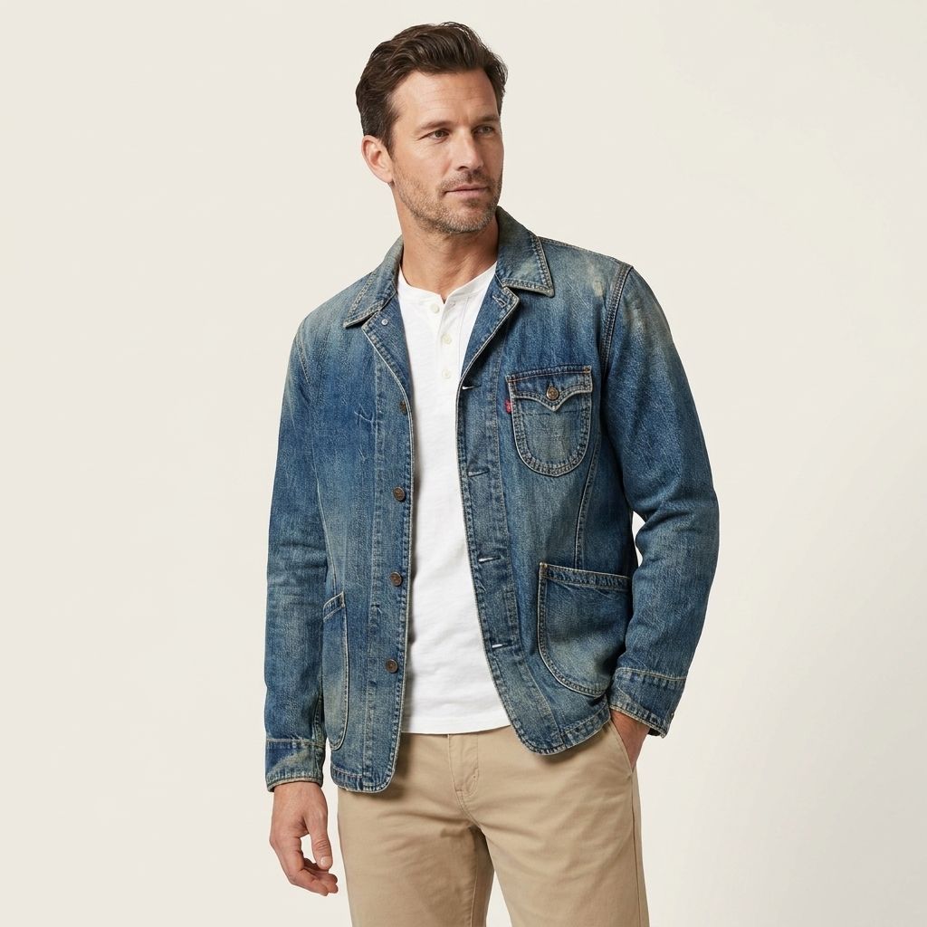 Levi's リーバイス Red Loop デニムジャケット カバーオール POST