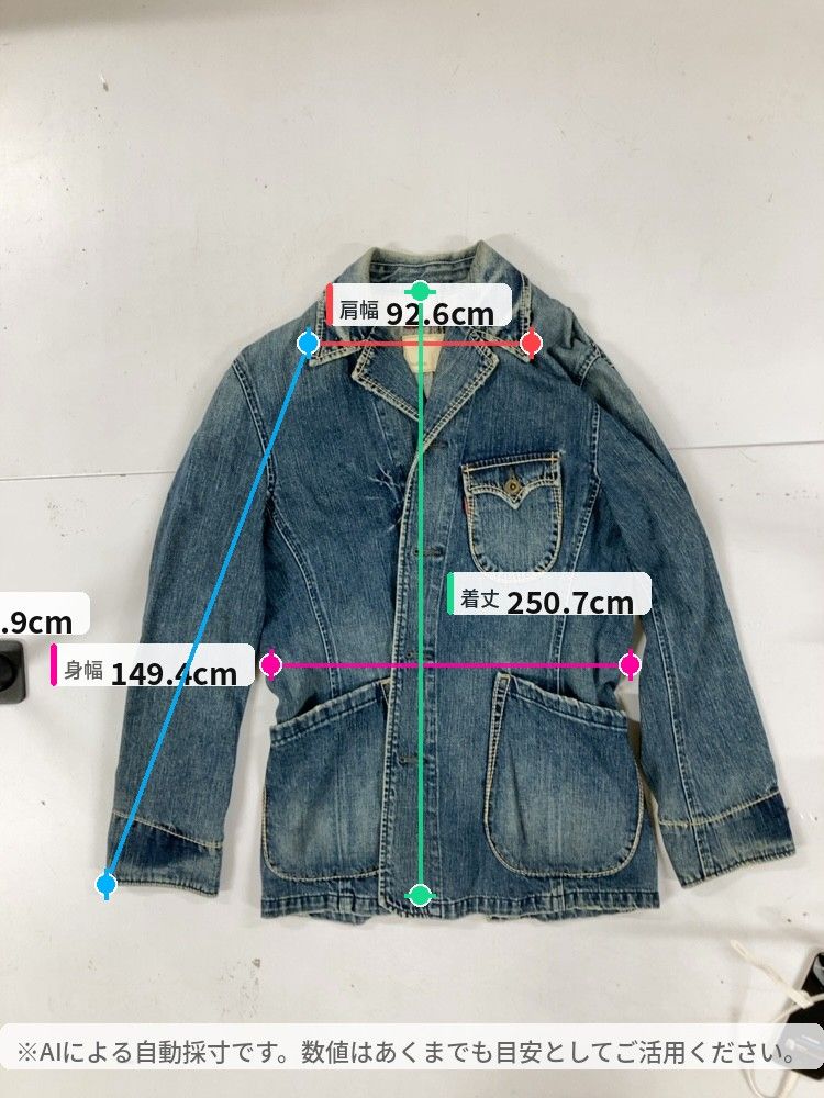 Levi's リーバイス Red Loop デニムジャケット カバーオール POST