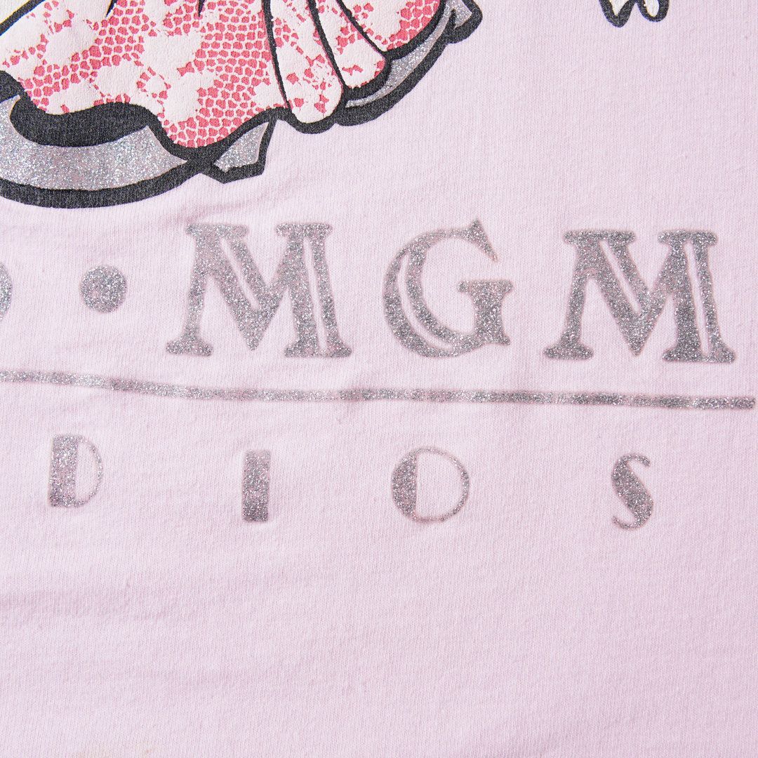 90s USA製 ディズニー Disney Tシャツ XL ライトピンク ユニセックス