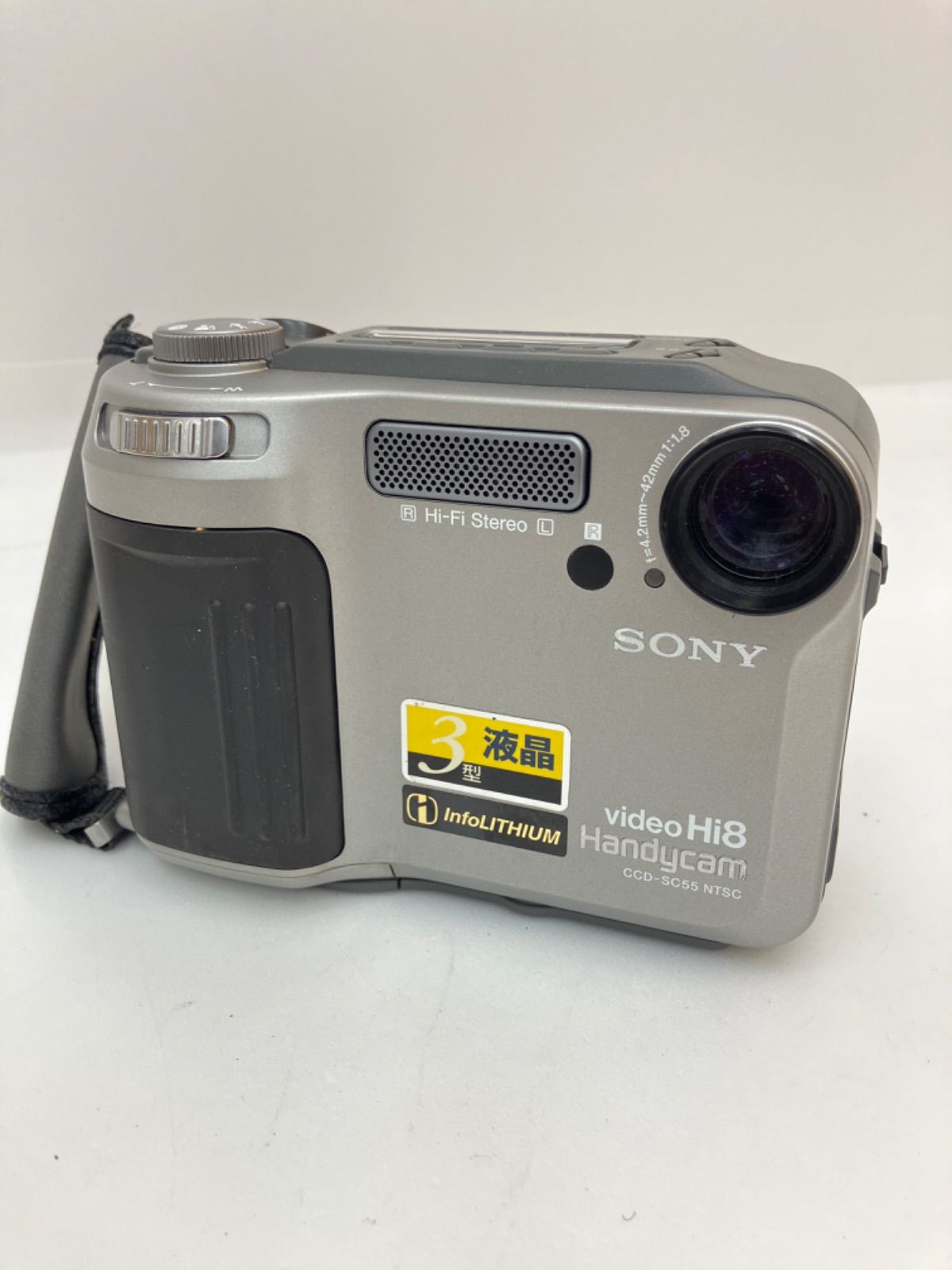 SONY VideoHi8 ビデオカメラ　CCD-SC55 ① □ SONY ソニー CCD-SC55 ビデオカメラ - メルカリ