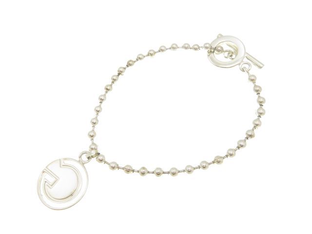 GUCCI グッチ ジュエリー サークルGロゴBL/SV/19.3g/#19 貴金属・宝石