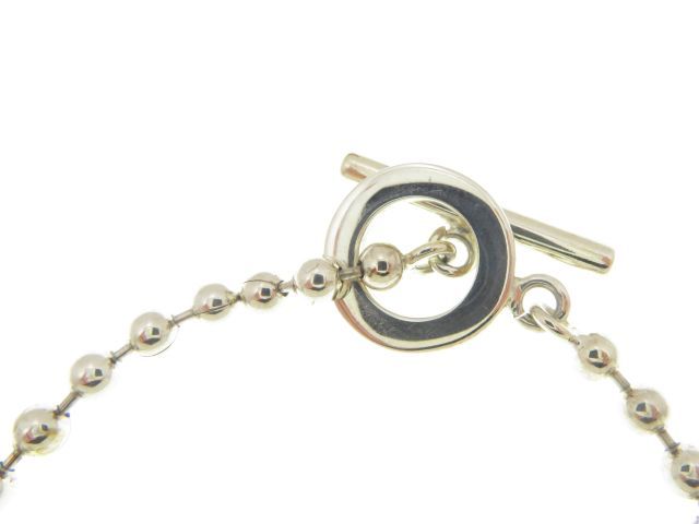 GUCCI グッチ ジュエリー サークルGロゴBL/SV/19.3g/#19 貴金属・宝石 
