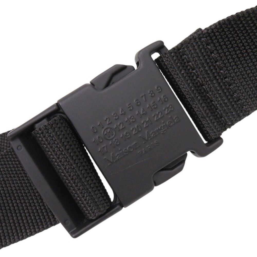 美品 メゾン マルジェラ 4ステッチ S55WB0072 キャンバス ブラック