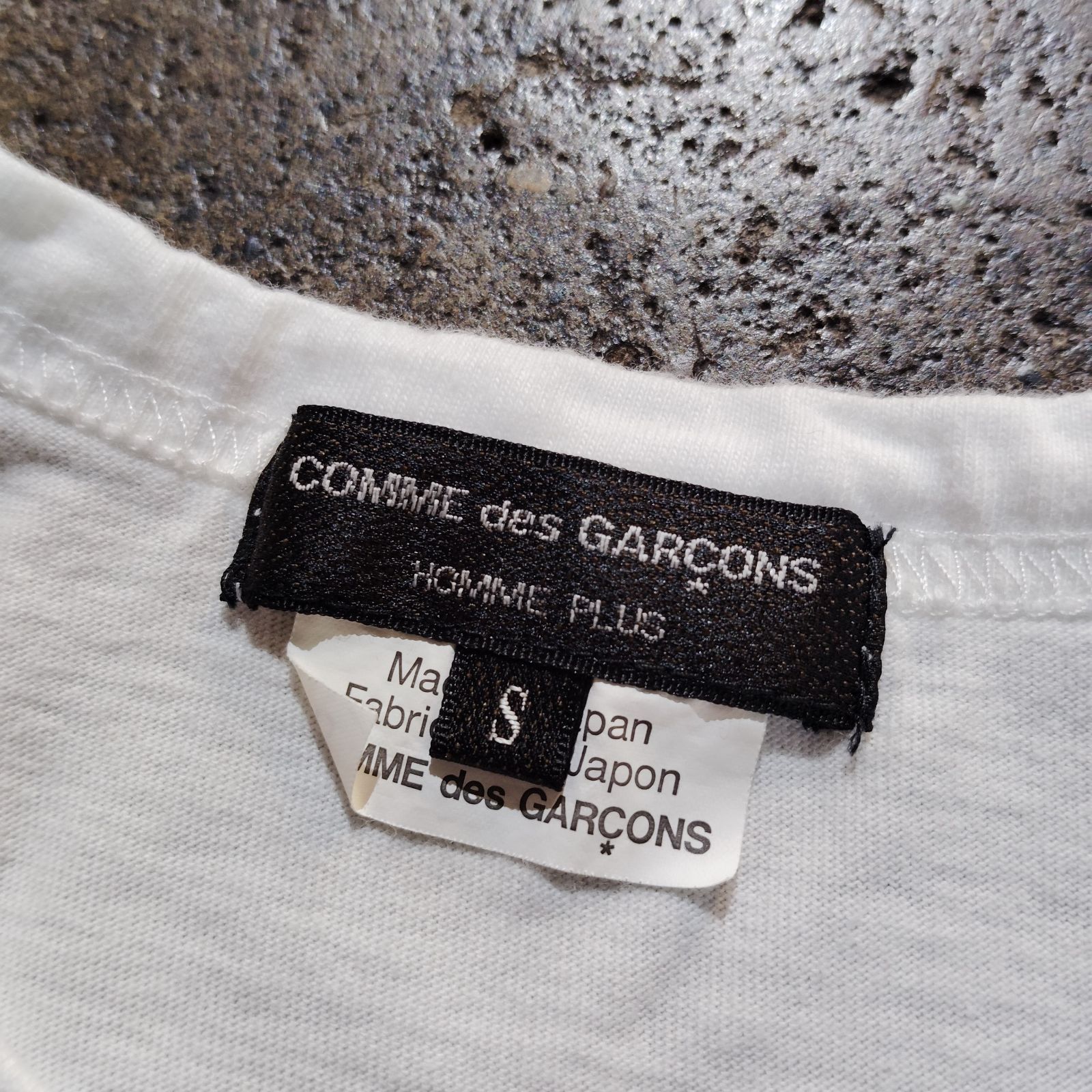 COMME des GARCONS HOMME PLUS 14ss 鈴木ヒラク グラフィックプリントT