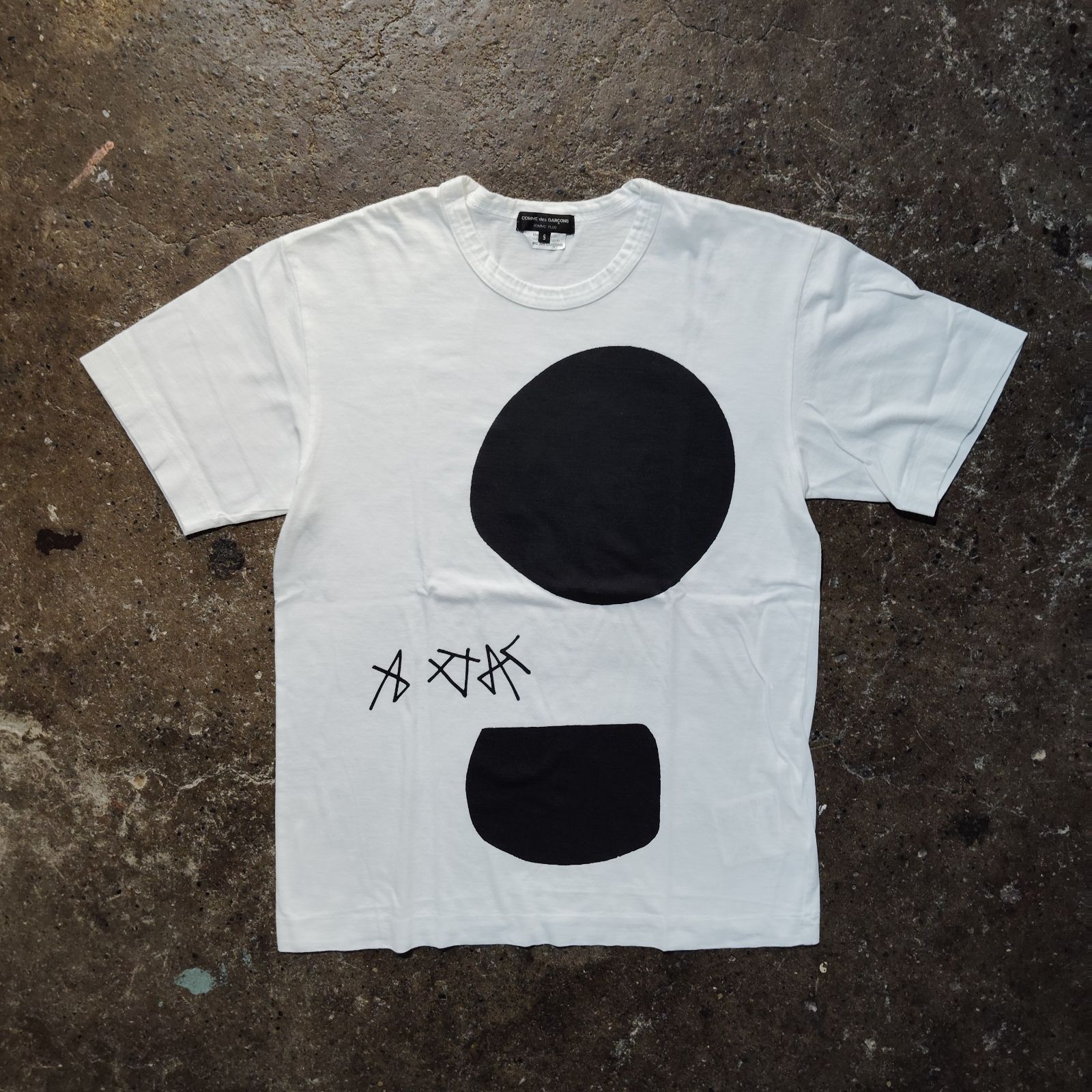 COMME des GARCONS HOMME PLUS 14ss 鈴木ヒラク グラフィックプリントTシャツ コムデギャルソンオムプリュス 2014ss AD2013 Hiraku Suzuki
