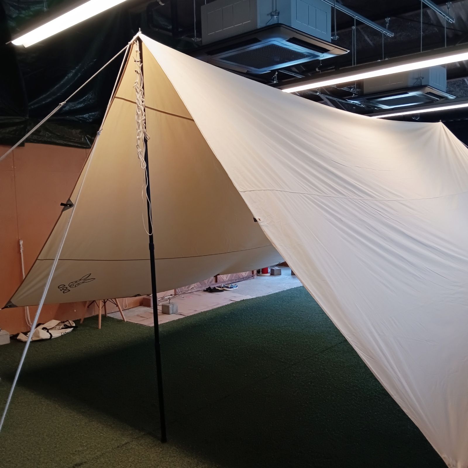 DOD CHEESE TARPS TT10-492-BG 廃盤品 Mサイズ ◇DOD(ディーオーディー) チーズタープ TT10-492-BG(ベージュ)［販売