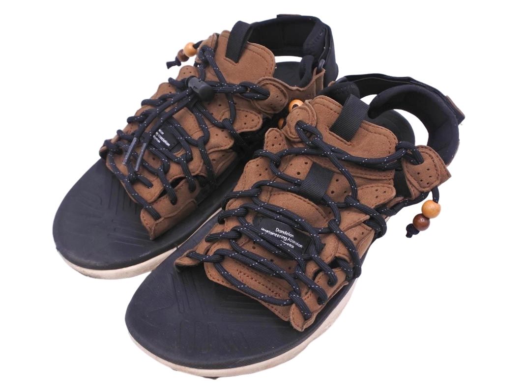 Flower MOUNTAIN フラワーマウンテン PUMA PUNKU プマ プンク FM97001 サンダル size26ｃｍ/茶 ■◆◎メンズ