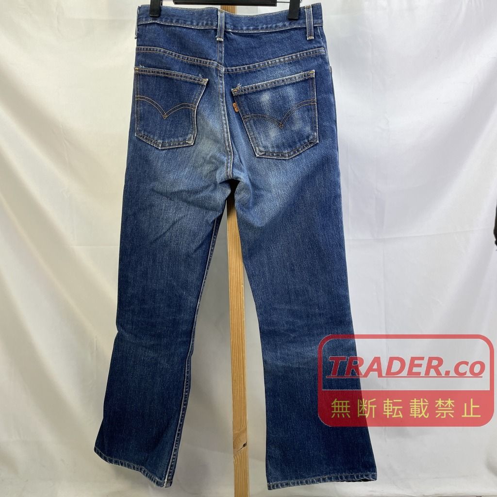 01w-6928 リーバイス Levi's 646 ベルボトム ジーンズ オレンジタブ