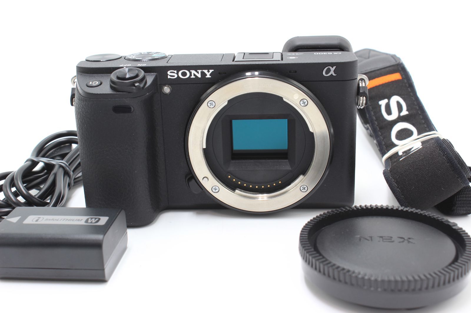 459ショット！SONY(ソニー) α6300 ボディ ブラック ILCE-6300 B 海外版 41,470円