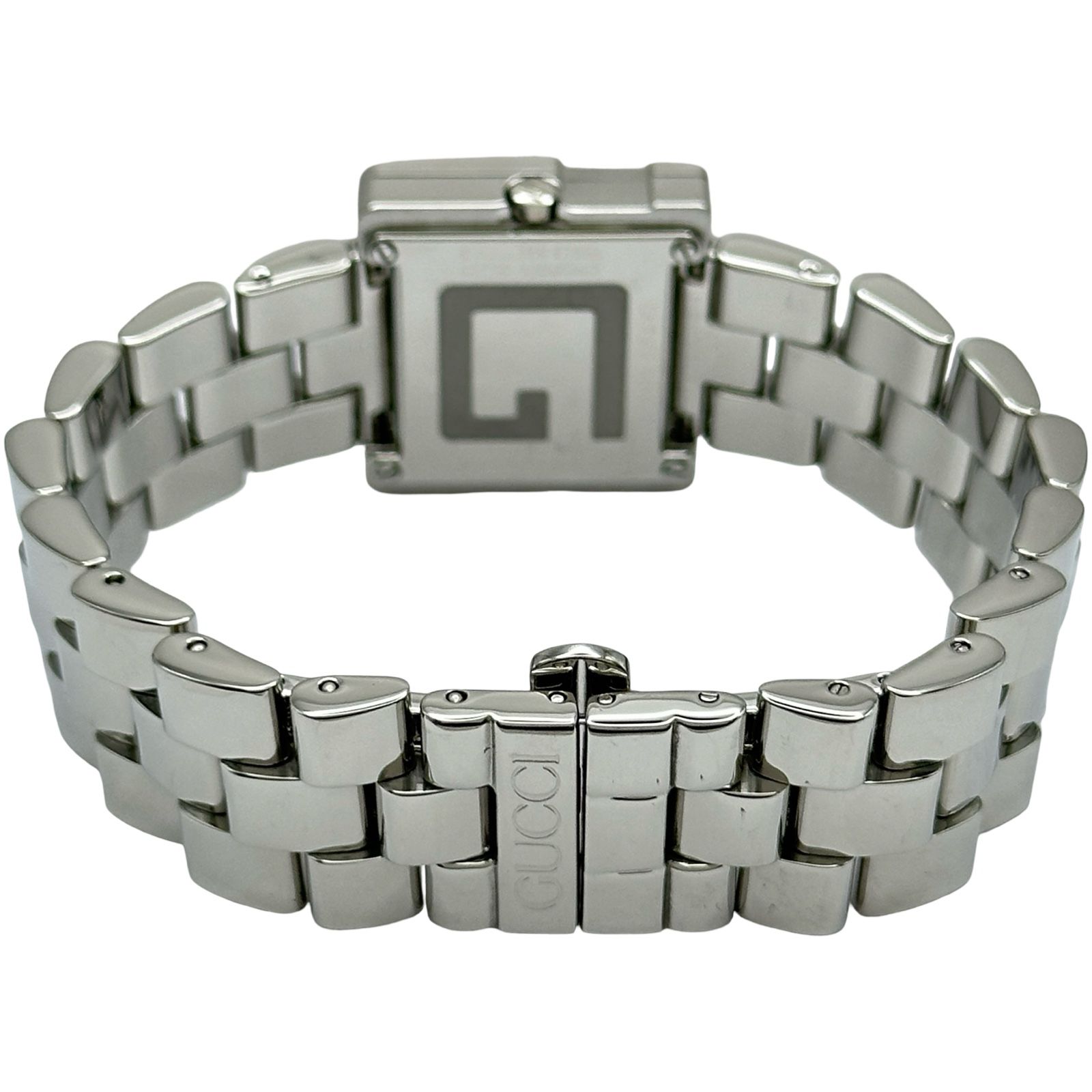グッチ GUCCI Gスクエア 3600J ブラック ステンレススチール クオーツ