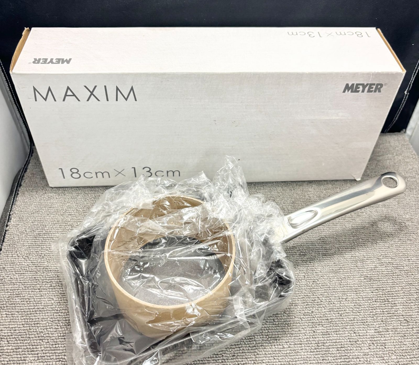 MEYER マイヤー マキシム SS エッグパン 18cm×13cm - メルカリ