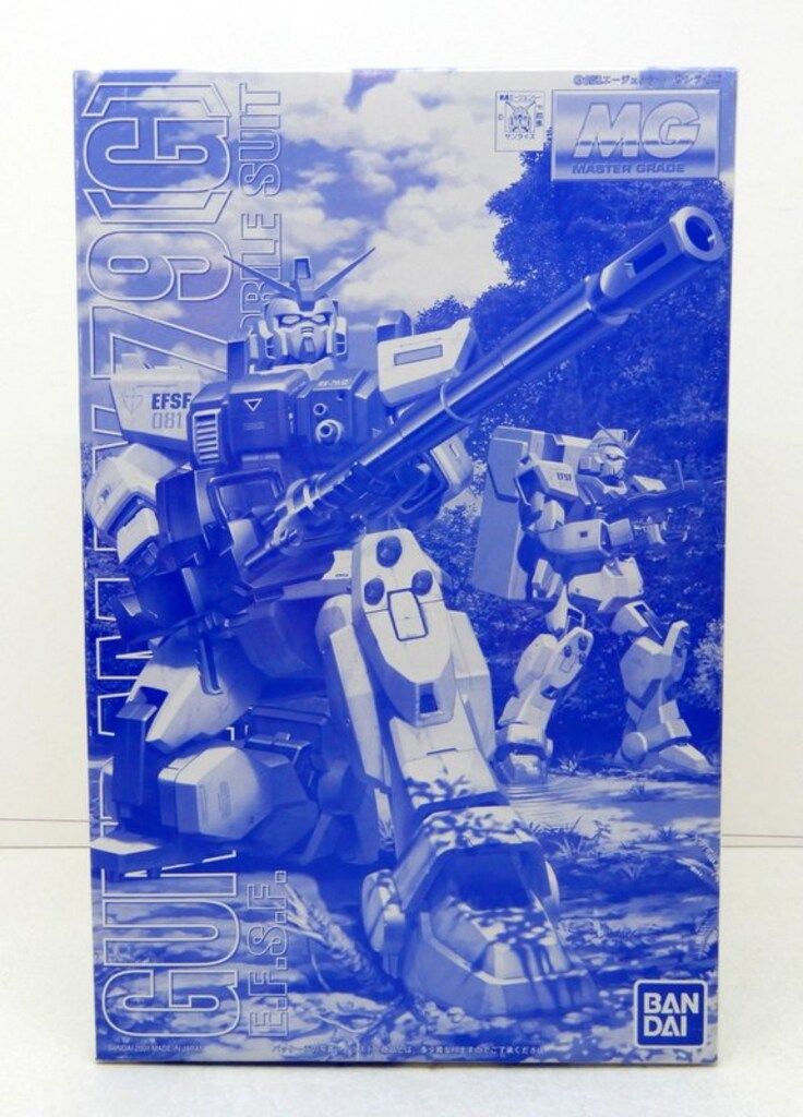 バンダイ MG 陸戦型ガンダム寒冷地用C(緑迷彩カラー) 1/100