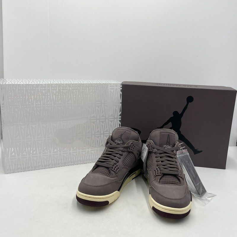 【中古品】 A MA MANIERE ア マ マニエール × NIKE ナイキ 別注コラボ AIR JORDAN 4 ”VIOLET ORE” DV6773-22 エア ジョーダン4 バイオレット オレ スニーカー【160-260619-sa-04-tei】