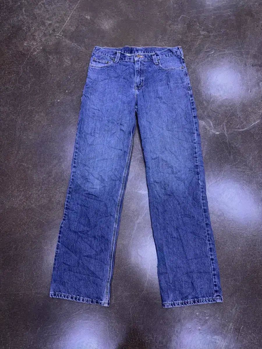 Carhartt カーハート 101483 リラックスフィット ヴィンテージ ウォッシュ デニムパンツ 31