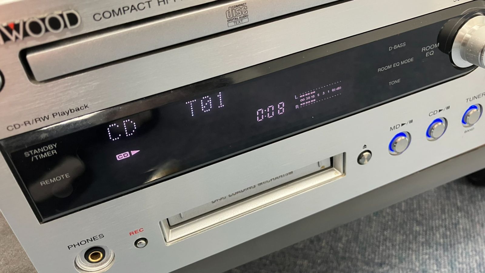 G003-SA7-198 KENWOOD ケンウッド COMPACT Hi-Fi COMPONENT SYSTEM